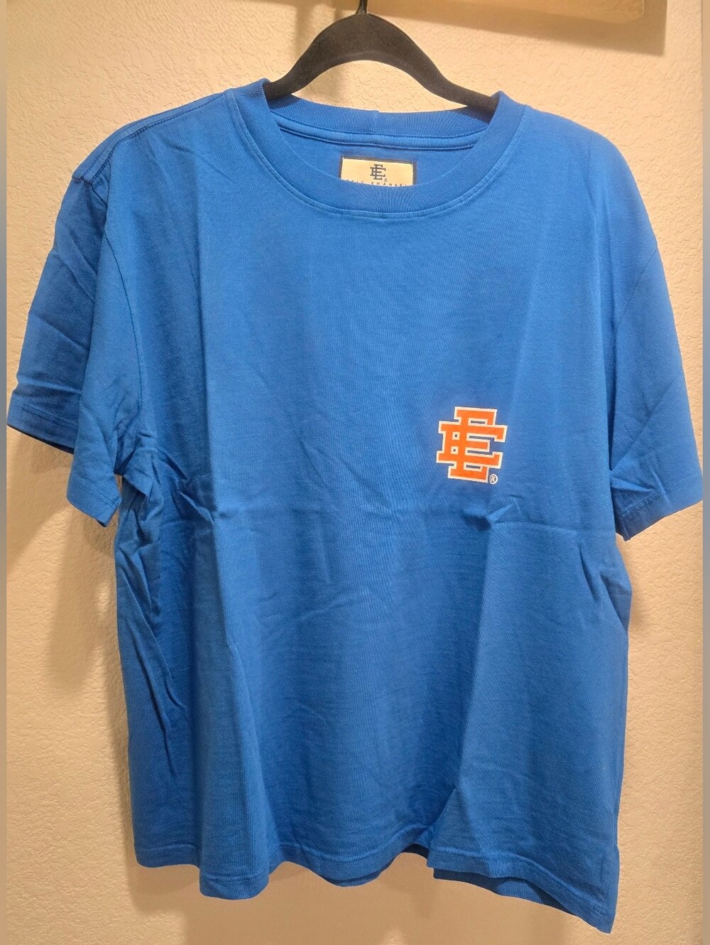 ERIC EMANUEL - EE TSHIRT - Blue/Orange